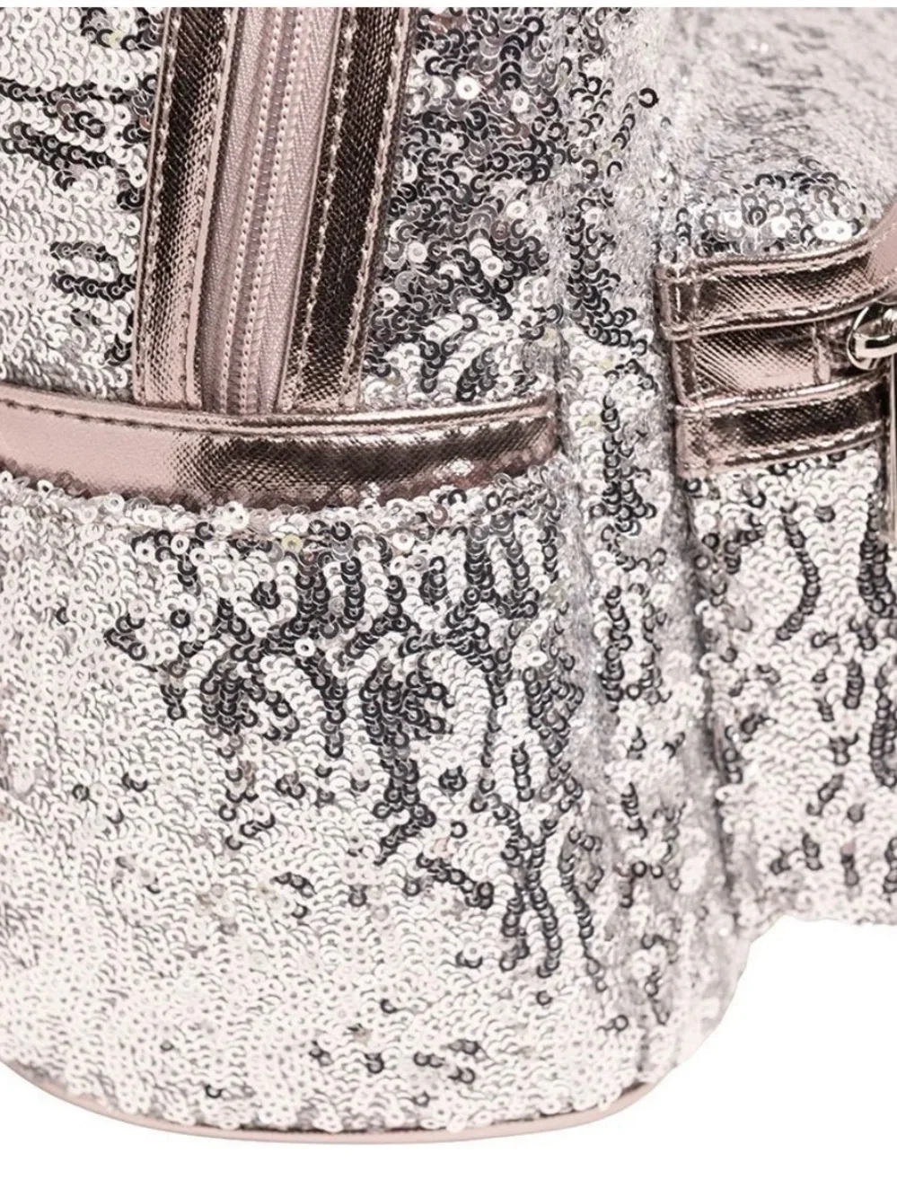 Loungefly Gray Sequin Minnie Mouse